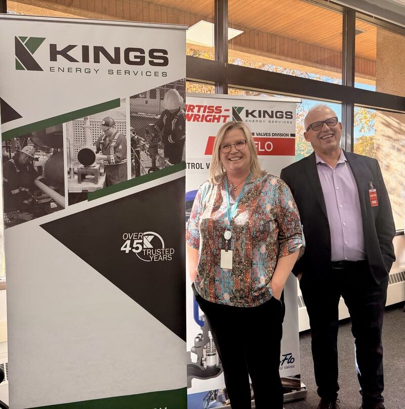 Kings Energy Services team at the Borouge Lunch and Learn
