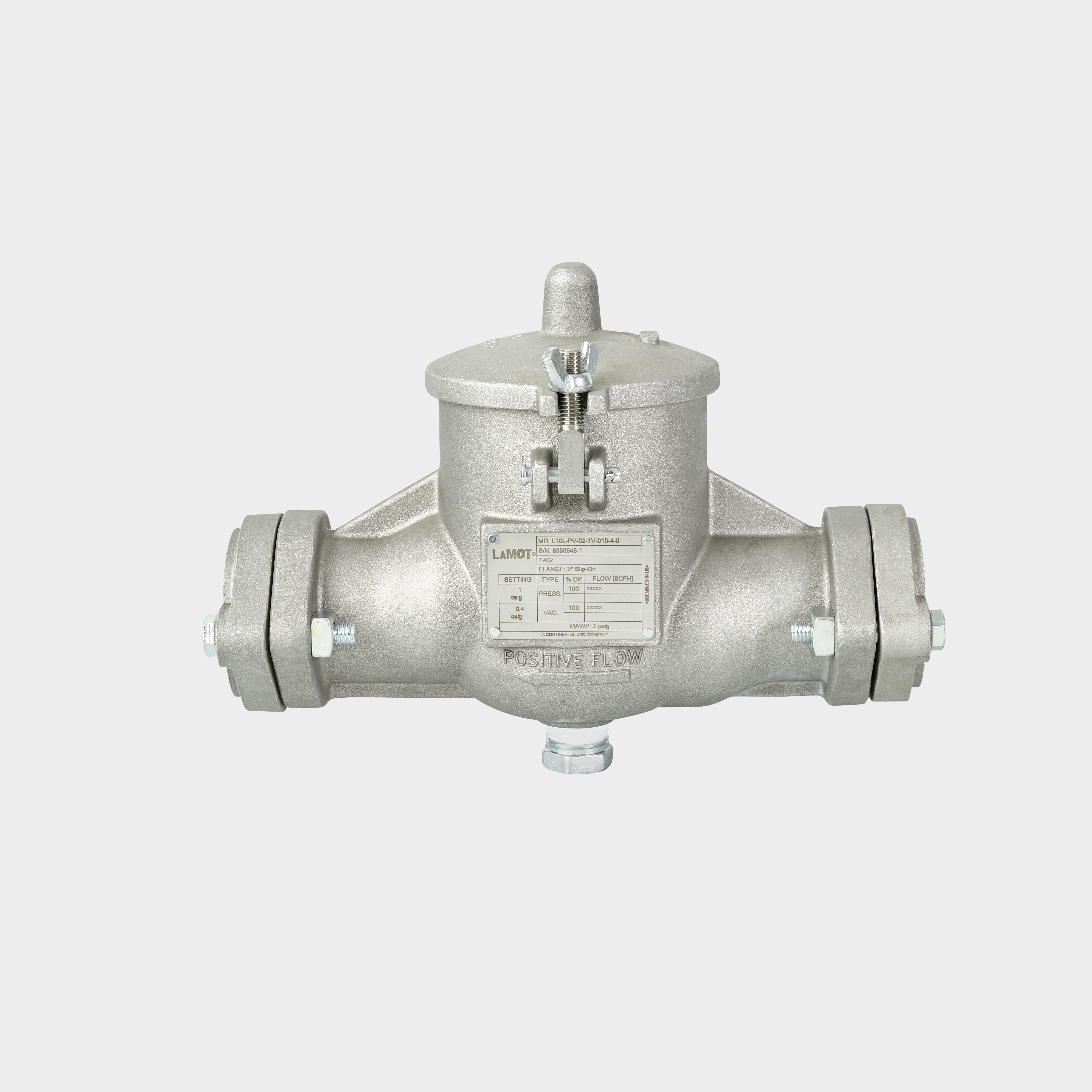 LaMot Inline Vent Valve L10L